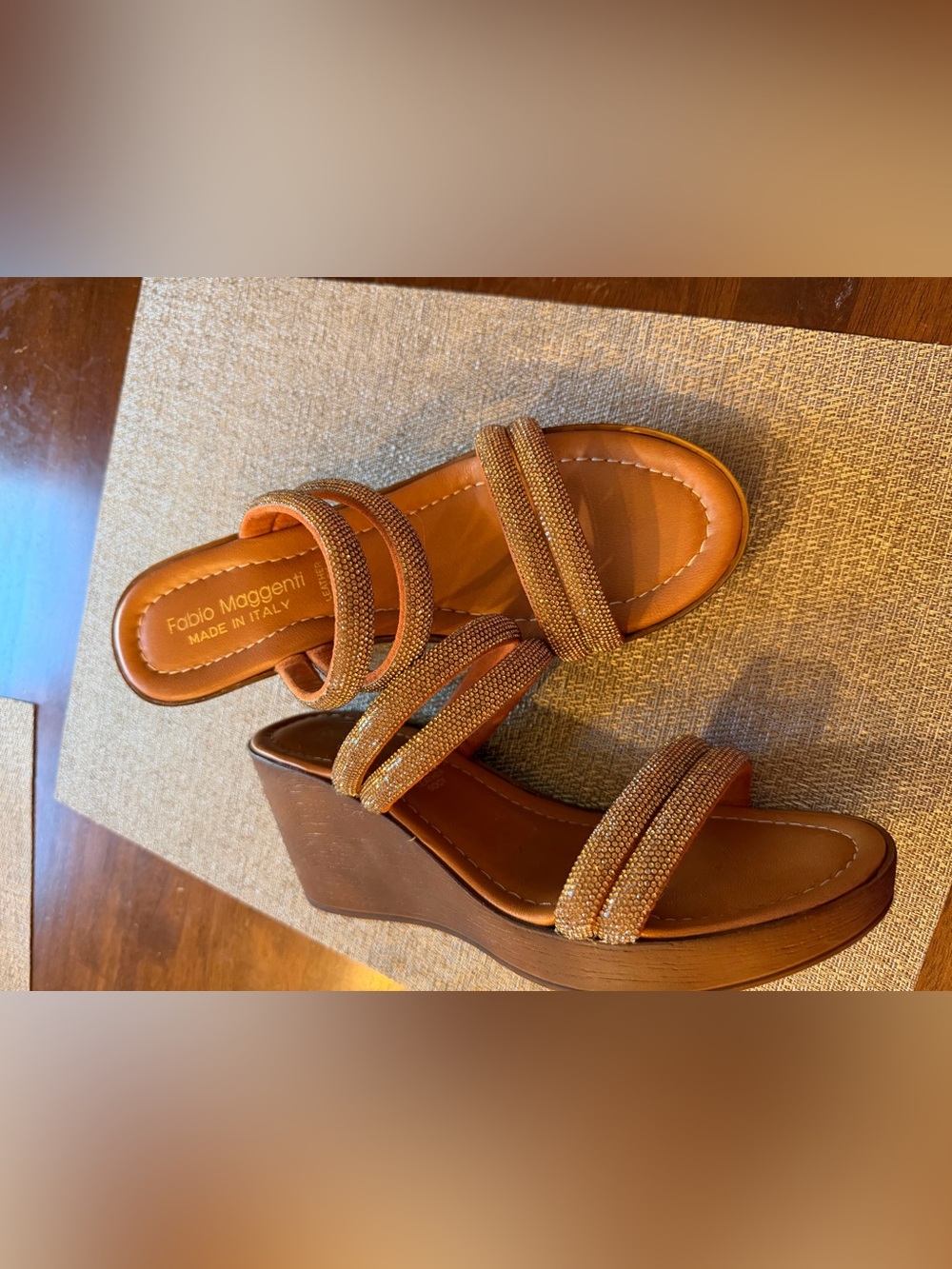 Fabio Maggenti Wedge Sandals